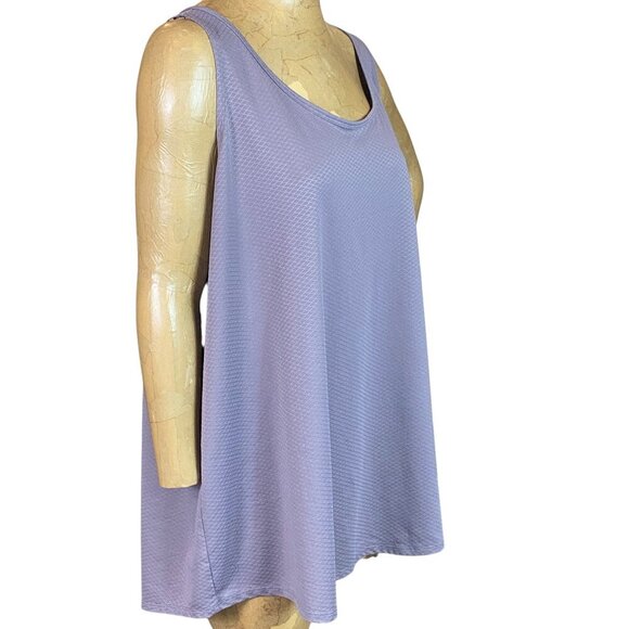 Maurices In Motion Activewear Loose Fit Racerback Tank Top Plus Sz 3 #292N - Picture 2 of 8